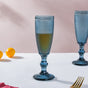 Mimosa Glass Blue Set Of 6 150 ml