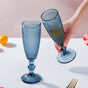 Mimosa Glass Blue Set Of 6 150 ml