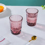 Rose Everyday Drinking Glass Mauve Set Of 6 250 ml