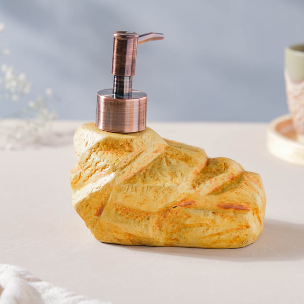 Coralie Orange Ceramic Dispenser With Nozzle 300ml