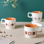 Beige Coffee Mug- Mug for coffee, tea mug, cappuccino mug | Cups and Mugs for Coffee Table & Home Decor