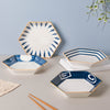 Nitori Hexagon Plate - Serving plate, snack plate, dessert plate | Plates for dining & home decor