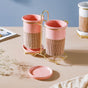 Gemini Twin Tumbler Set Of 2 Pink - Kitchen Tool