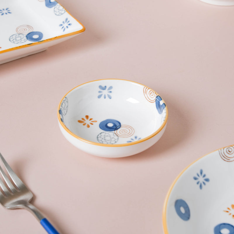 Feliz Abstract 36 Piece Pasta Set For 6