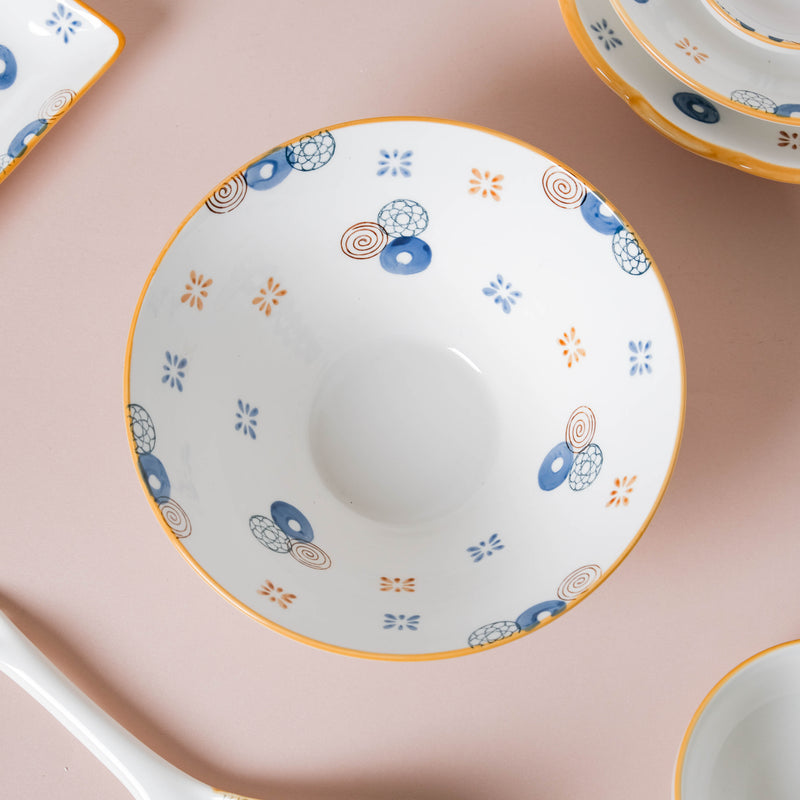 Feliz Abstract 36 Piece Pasta Set For 6