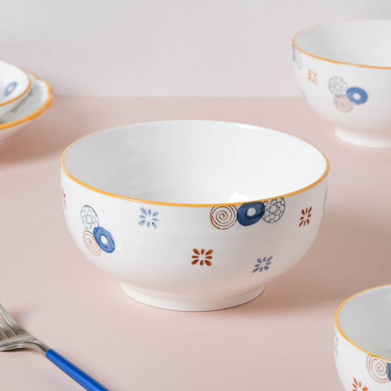 Feliz Abstract 36 Piece Pasta Set For 6