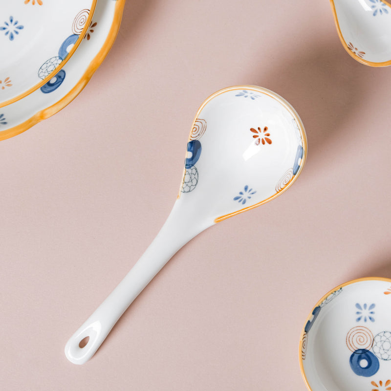 Feliz Abstract 36 Piece Pasta Set For 6