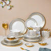 Aurelea 33 Piece Dinner Set For 6
