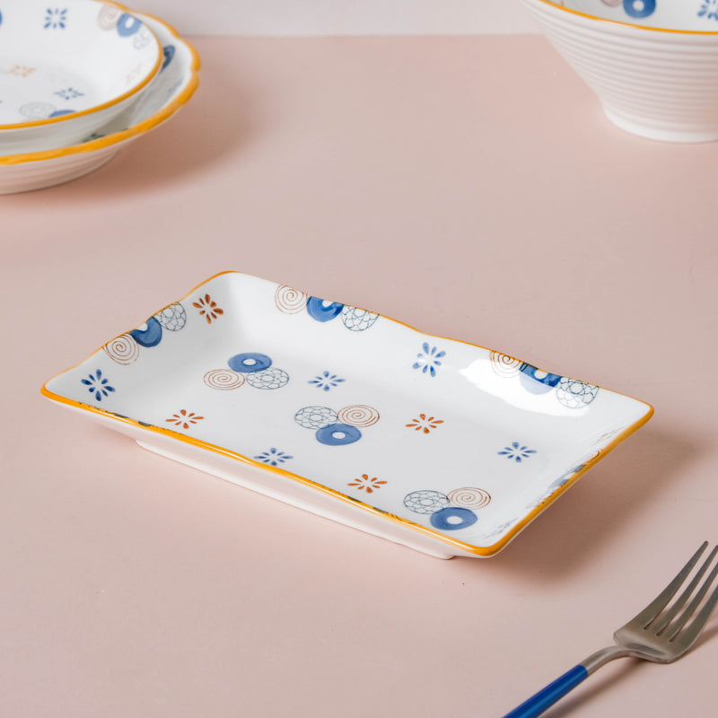 Feliz Abstract 36 Piece Pasta Set For 6