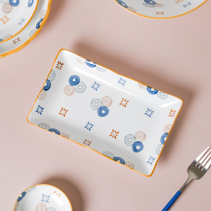 Feliz Abstract 36 Piece Pasta Set For 6