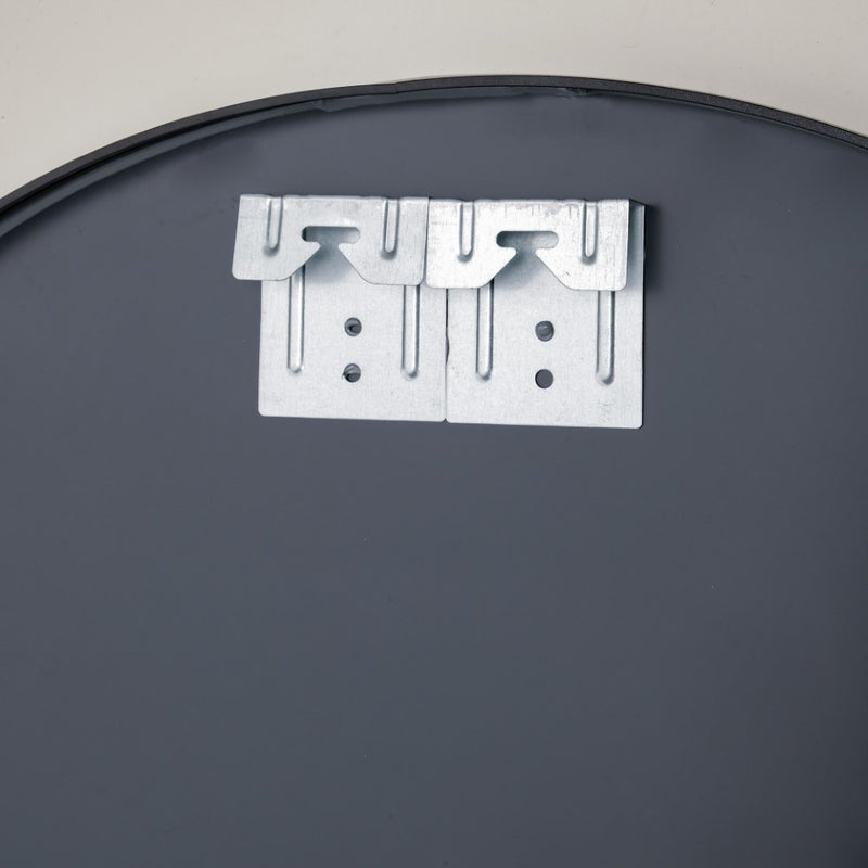 Round Metal Wall Mirror Black 23 Inch - Wall mirror for home decor | Living room, bathroom & bedroom decoration ideas