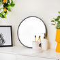 Vanity Mirror Black 15 Inch - Wall mirror for home decor | Living room, bathroom & bedroom decoration ideas