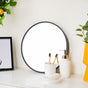 Vanity Mirror Black 15 Inch - Wall mirror for home decor | Living room, bathroom & bedroom decoration ideas