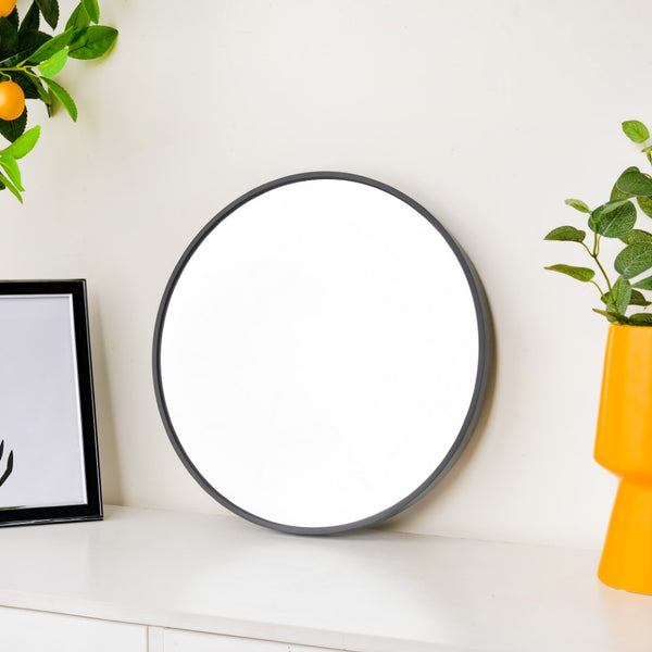 Vanity Mirror Black 15 Inch