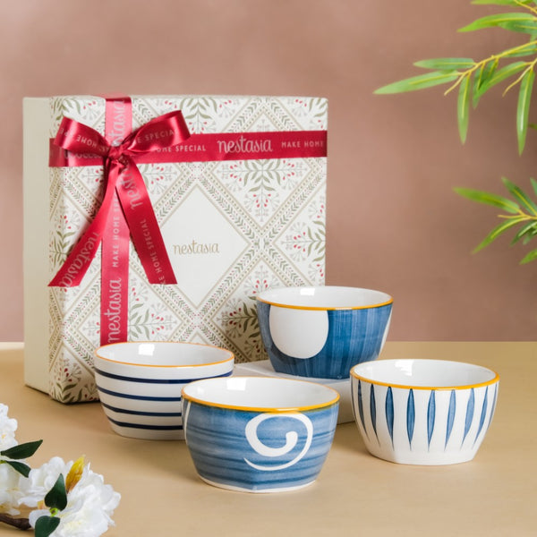 Nitori Bowl Set Of 4 With Gift Box