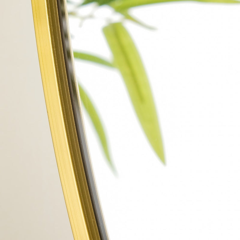 Gold Decorative Round Wall Mirror 19 Inch - Wall mirror for home decor | Living room, bathroom & bedroom decoration ideas