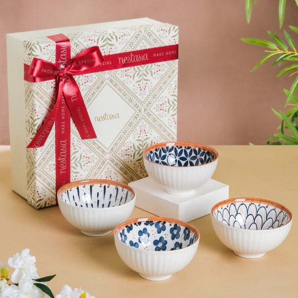 Snack Bowl Set Of 4 With Gift Box