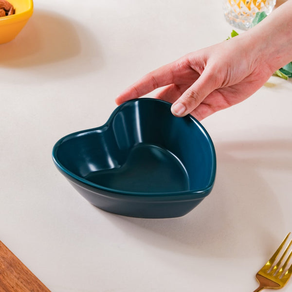 Hearty Ceramic Bakeware Small Dark Blue 6 Inch