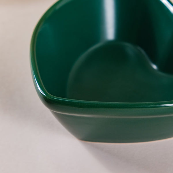 Hearty Ceramic Bakeware Small Green 6 Inch - Baking Dish