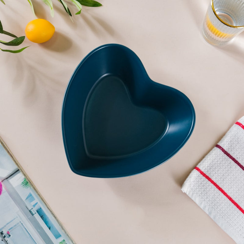 Hearty Ceramic Bakeware Dark Blue 7.8 Inch - Baking Dish