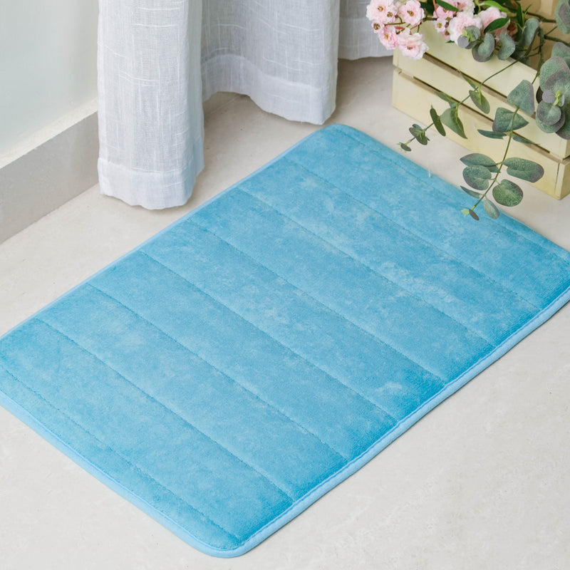 Door Mat Light Blue