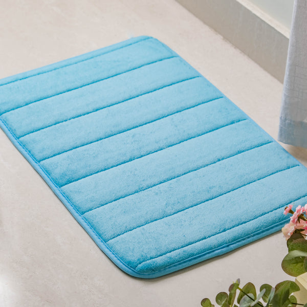 Door Mat Light Blue
