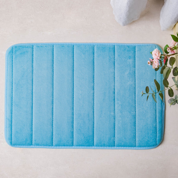 Door Mat Light Blue