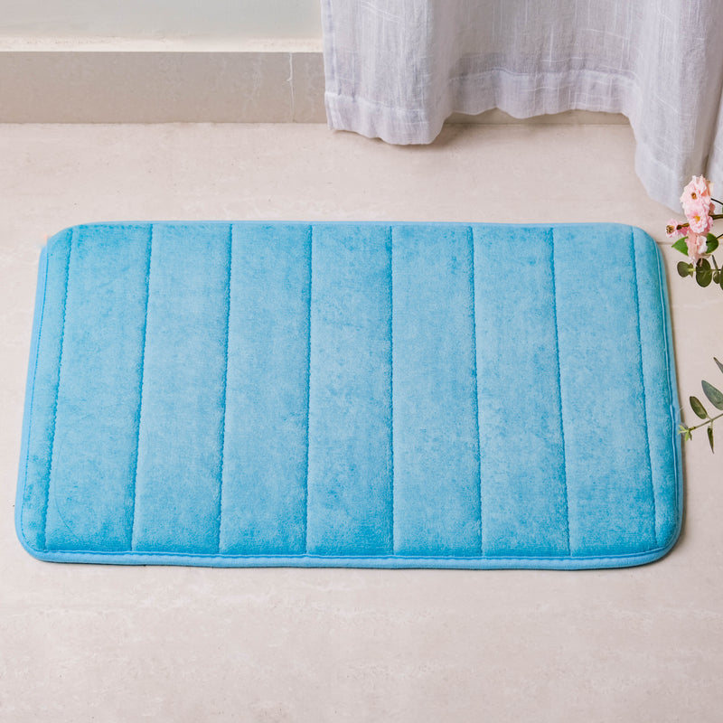 Door Mat Light Blue
