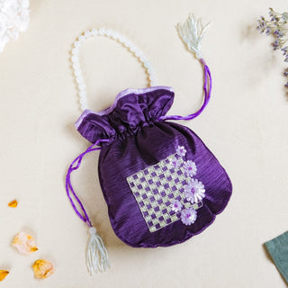 Kiara Potli Bag Purple