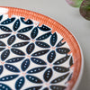Floret Ceramic Snack Plate 7.5 Inch - Serving plate, snack plate, dessert plate | Plates for dining & home decor