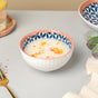Floret Ceramic Snack Bowl 4.5 Inch 250 ml - Bowl,ceramic bowl, snack bowls, curry bowl, popcorn bowls | Bowls for dining table & home decor