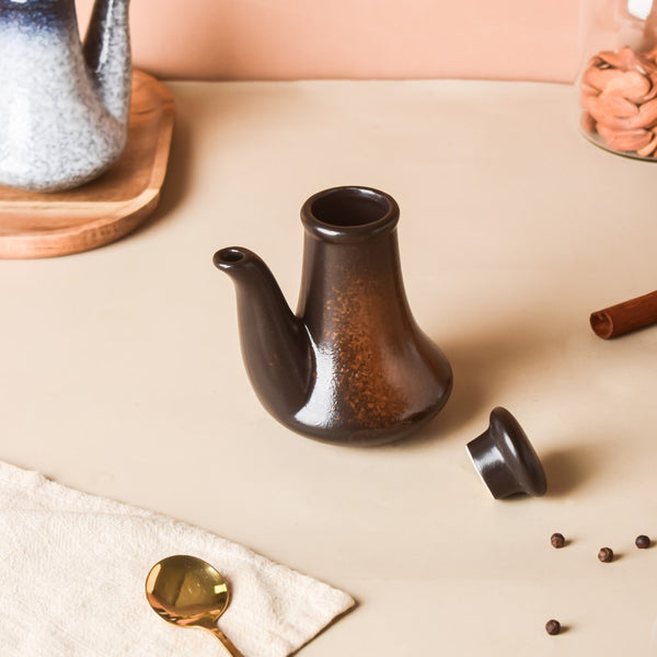 Savanna Stoneware Oil Pot 150ml - Kitchen Tool