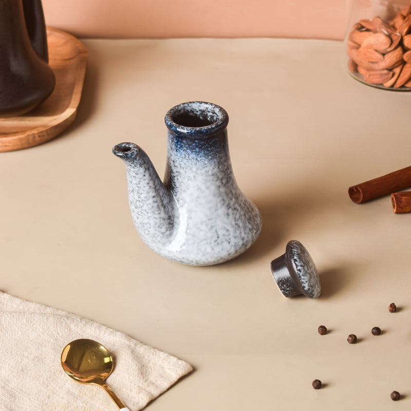 Pebble Glazed Vinegar Pot 150ml - Kitchen Tool