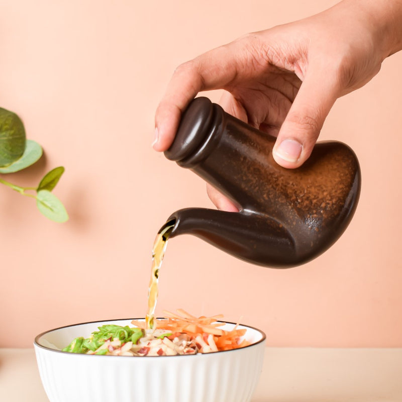 Savanna Stoneware Oil Pot 150ml - Kitchen Tool