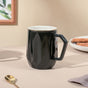 Onyx Black Ceramic Mug 350 ml- Mug for coffee, tea mug, cappuccino mug | Cups and Mugs for Coffee Table & Home Decor