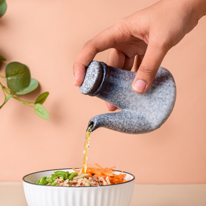 Pebble Glazed Vinegar Pot 150ml - Kitchen Tool