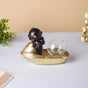 Black Astronaut Diver Glass Vase - Showpiece | Home decor item | Room decoration item