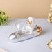 White Astronaut Diver Glass Vase - Showpiece | Home decor item | Room decoration item