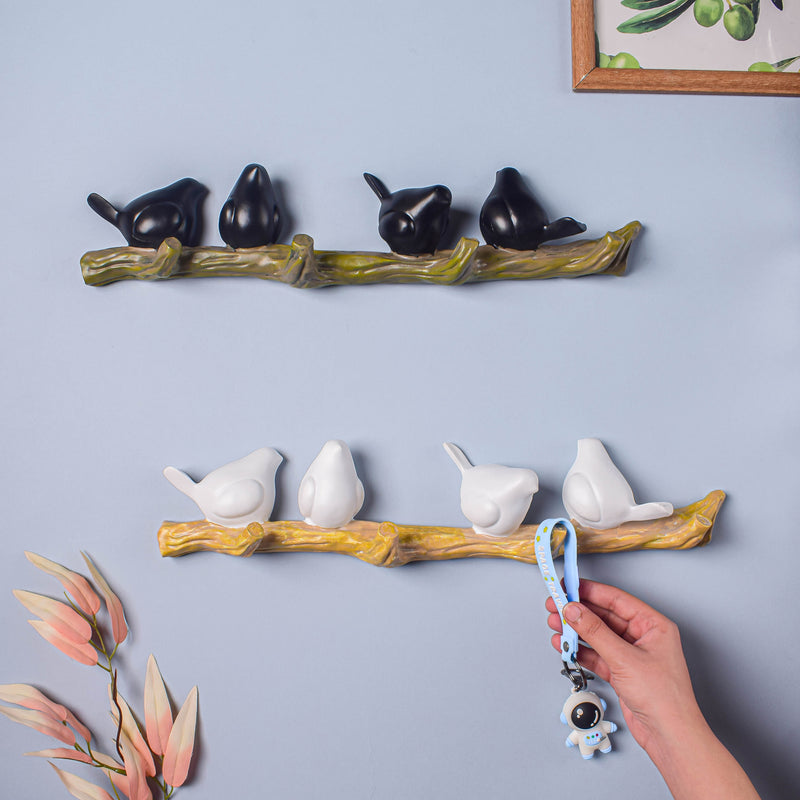 Four Doves Wall Hook - Wall hook/wall hanger for wall decoration & wall design | Home & room decoration ideas