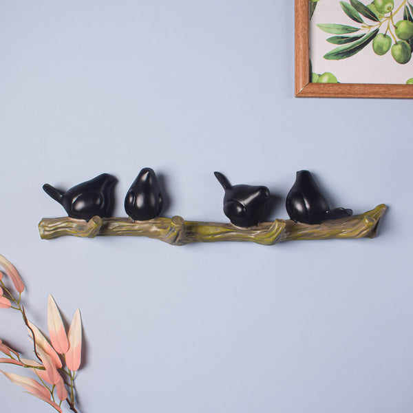 Four Doves Wall Hook - Wall hook/wall hanger for wall decoration & wall design | Home & room decoration ideas