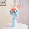 Charming Lady Blue Vase - Flower vase for home decor, office and gifting | Room decoration items