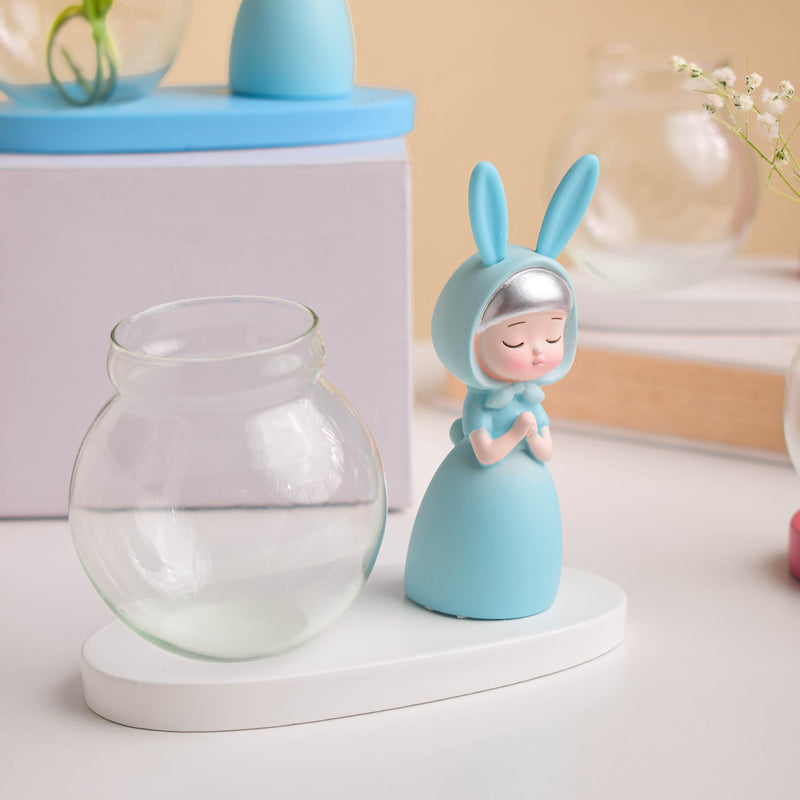 Bunny Fairy Vase - Showpiece | Home decor item | Room decoration item