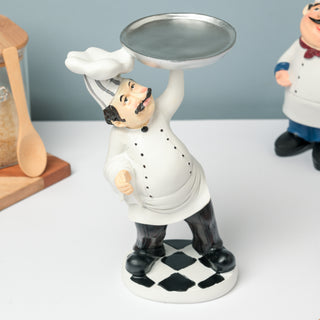 Chef Figurine With Dish