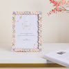 Flower Festoon Photo Frame Medium - Picture frames and photo frames online | Room decoration items