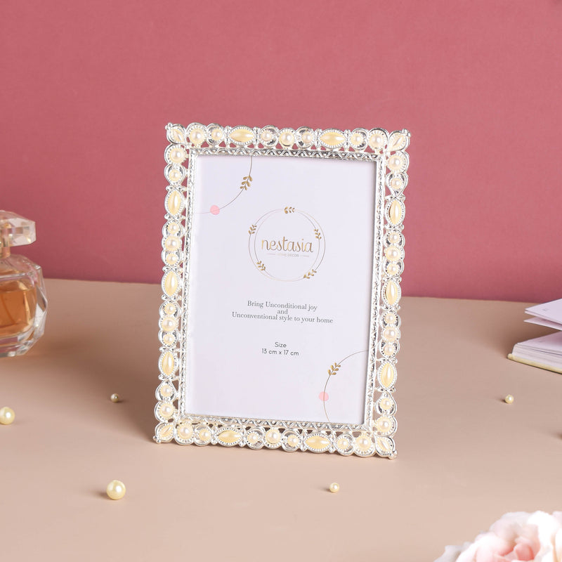 Golden Pearl Photo Frame Large - Picture frames and photo frames online | Living room decoration items