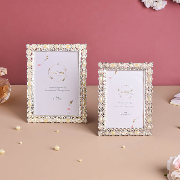 Golden Pearl Photo Frame Small - Picture frames and photo frames online | Living room decoration items