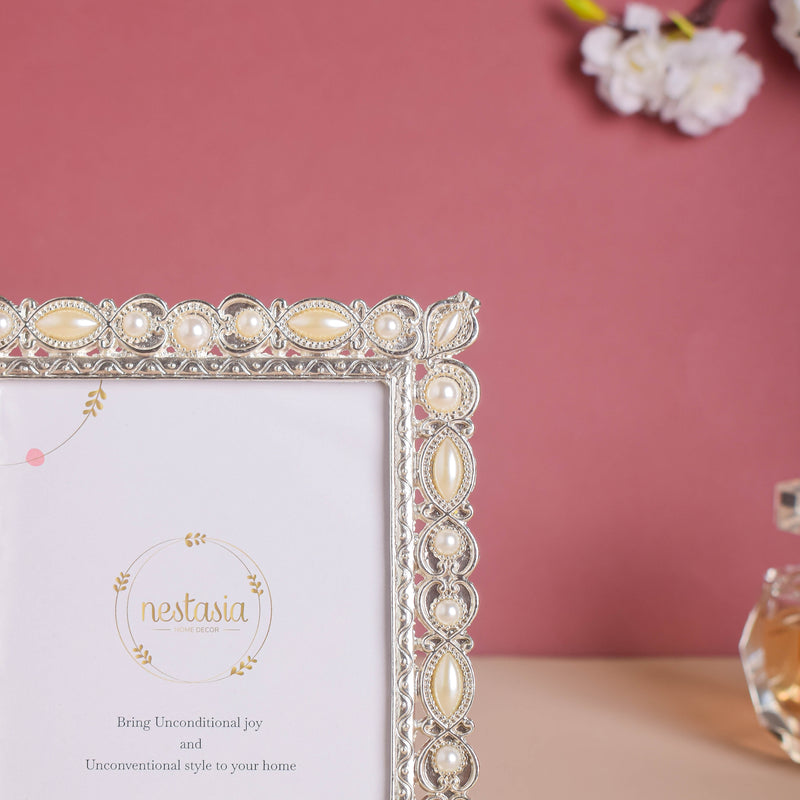 Golden Pearl Photo Frame Small - Picture frames and photo frames online | Living room decoration items