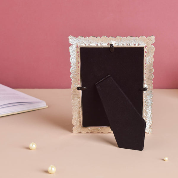 Golden Pearl Photo Frame Small - Picture frames and photo frames online | Living room decoration items