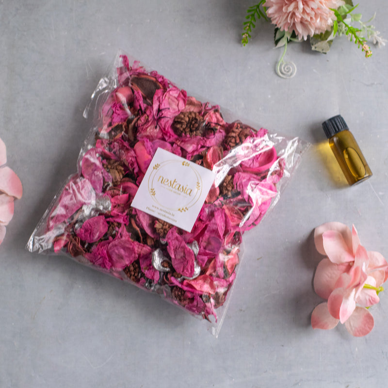 Rose Petal Potpourri - Potpourri with fragrance | Living room and home decor items