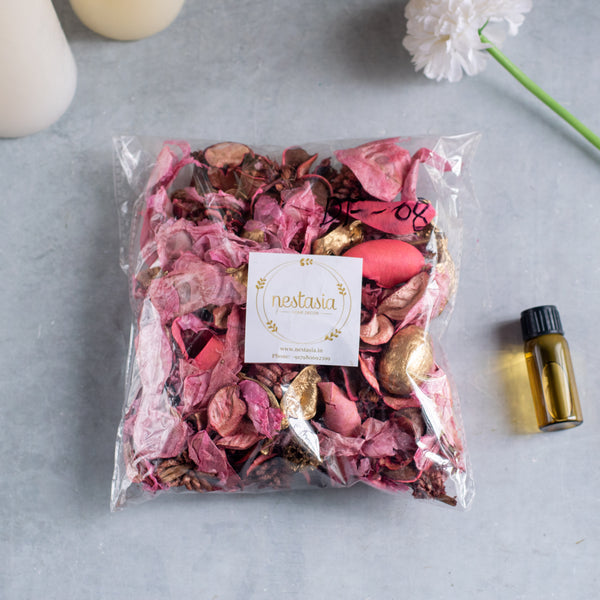 Pink Potpourri - Potpourri with fragrance | Living room and home decor items